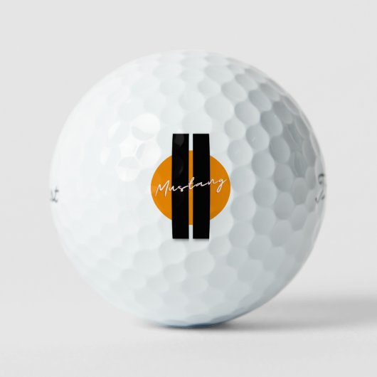 Mustang Pro V1 golfballen (Voorkant)