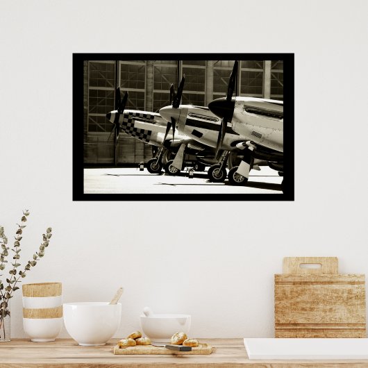 Mustang Row Poster (Keuken)