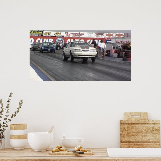 Mustang Rules. Poster (Keuken)