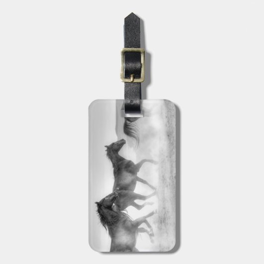 Mustang Run Bagagelabel (Voorkant verticaal)