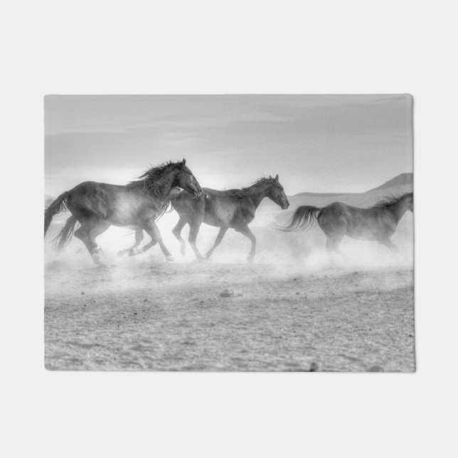 Mustang Run Deurmat (Voorkant)