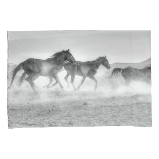 Mustang Run Kussensloop (Voorkant-Rechts)