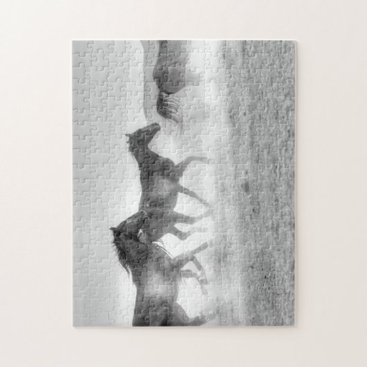 Mustang Run Legpuzzel (Verticaal)