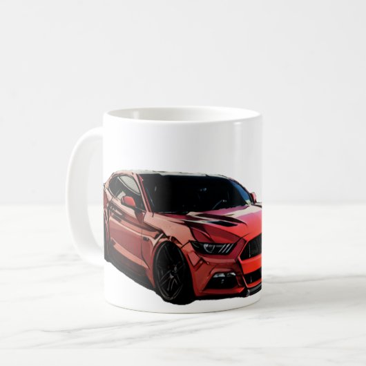 Mustang S550 Koffiemok (Voorkant links)