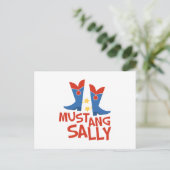 Mustang Sally Briefkaart (Staand voorkant)