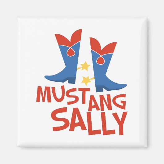 Mustang Sally Magneet (Voorkant)