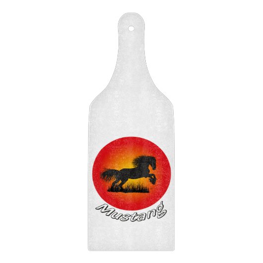 Mustang Schneidebrett Snijplank (Voorkant)