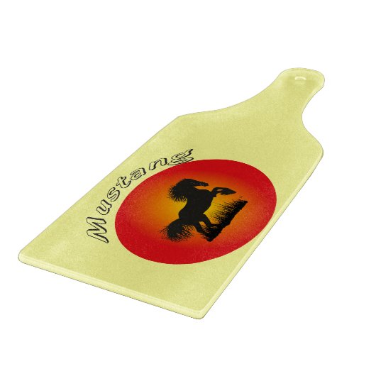 Mustang Schneidebrett Snijplank (Hoek)