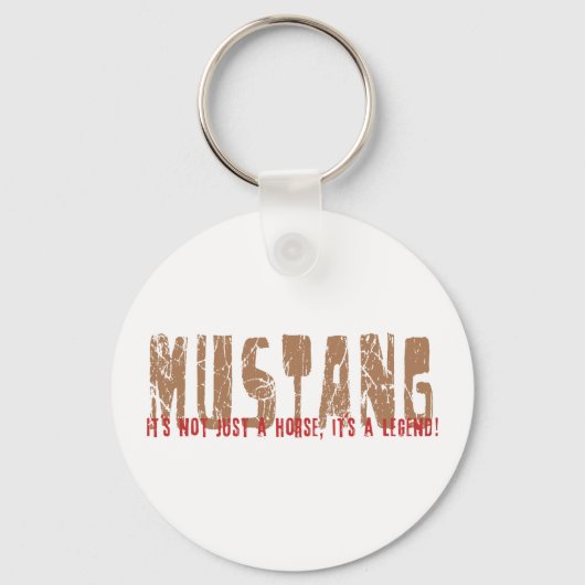 Mustang Sleutelhanger (Voorkant)