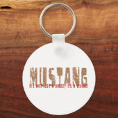 Mustang Sleutelhanger (Voorkant)