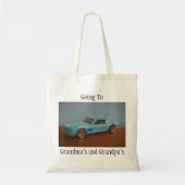 Mustang Speelgoed Car Tote Bag (Voorkant)