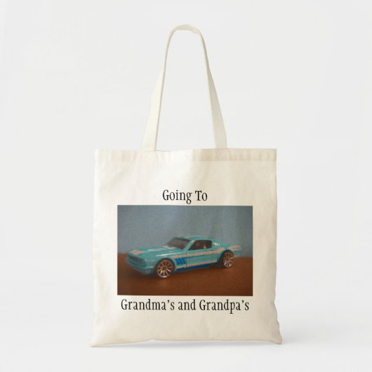 Mustang Speelgoed Car Tote Bag (Voorkant)