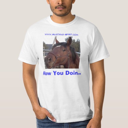 Mustang-Spirit T-shirt (Voorkant)
