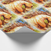 mustang stallion cadeaupapier (Hoek)