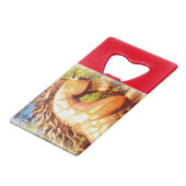 mustang stallion creditkaart flessenopener (Achterkant Gekanteld)