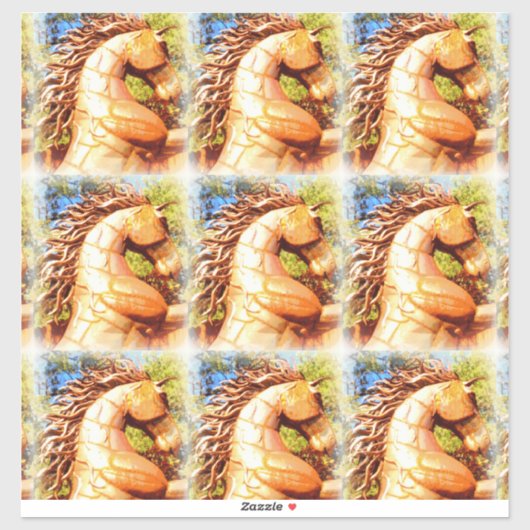 mustang stallion sticker (Vel)