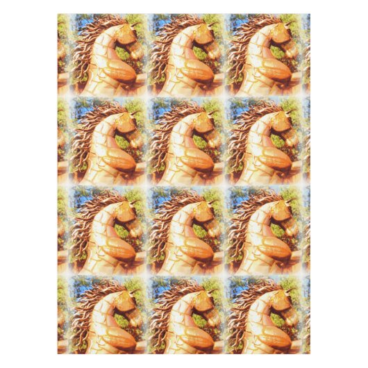 mustang stallion tafelkleed (Voorkant)