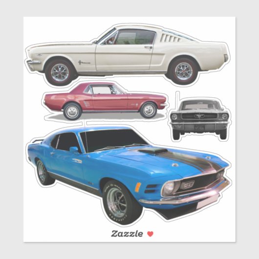 MUSTANG STICKERS (Vel)