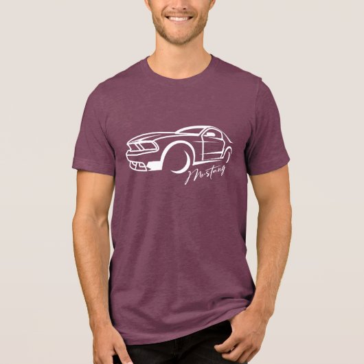 Mustang T-Shirt (Voorkant)