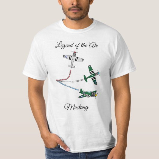 Mustang T-shirt (Voorkant)