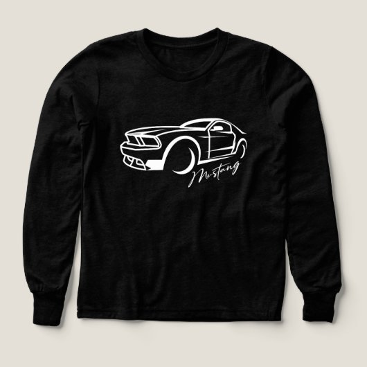 Mustang T-Shirt. (Voorkant)
