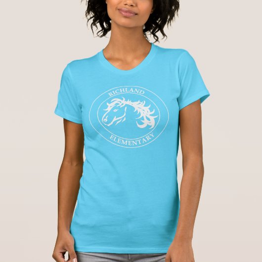Mustang T-Shirt, dames T-shirt (Voorkant)