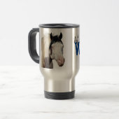 Mustang the Legend Travel Mug Reisbeker (Voorkant links)