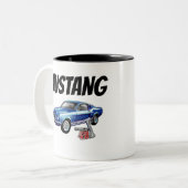 Mustang Two-Tone koffiemok Tweekleurige Koffiemok (Voorkant links)
