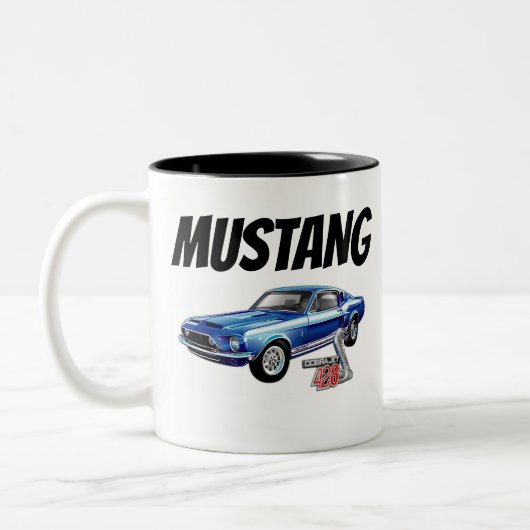 Mustang Two-Tone koffiemok Tweekleurige Koffiemok (Links)