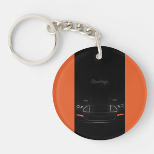 Mustang, want, sleutelhangers van acryl