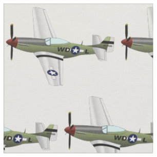 Mustang Warbird Fabric Stof