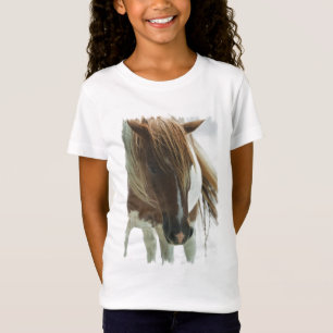 Mustang Wild Horse Girl's Fit T-Shirt
