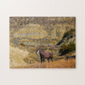 Mustang Wild Horses. Legpuzzel (Horizontaal)