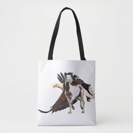 Mustang Wild Totebag "Freedom Flight"  Tote Bag (Voorkant)