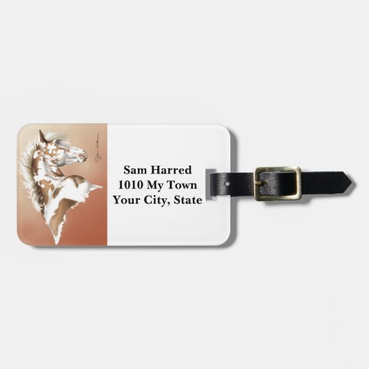 Mustang Wild Xtend Bagagelabel (Voorkant horizontaal)