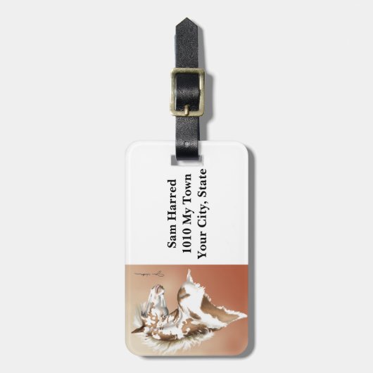 Mustang Wild Xtend Bagagelabel (Voorkant verticaal)