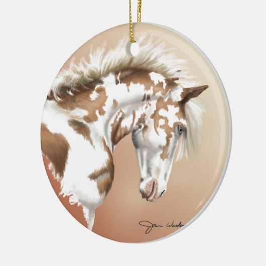 Mustang Wild Xtend Keramisch Ornament (Links)
