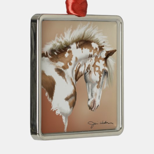 Mustang Wild Xtend Metalen Ornament (Rechts)