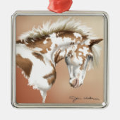 Mustang Wild Xtend Metalen Ornament (Voorkant)