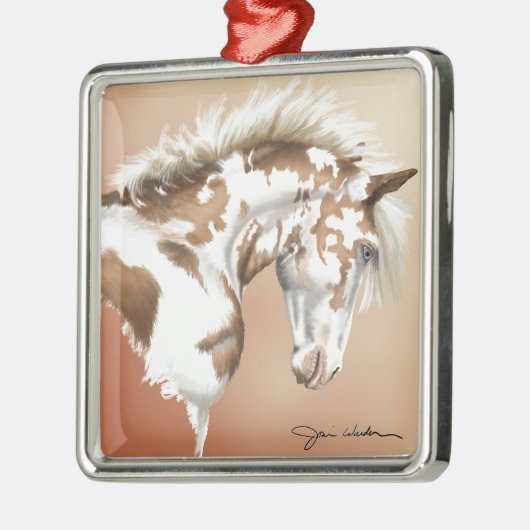 Mustang Wild Xtend Metalen Ornament (Links)