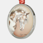 Mustang Wild Xtend Metalen Ornament (Links)