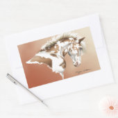 Mustang Wild Xtend Rechthoekige Sticker (Envelop)