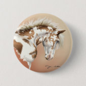 Mustang Wild Xtend Ronde Button 5,7 Cm (Voorkant)
