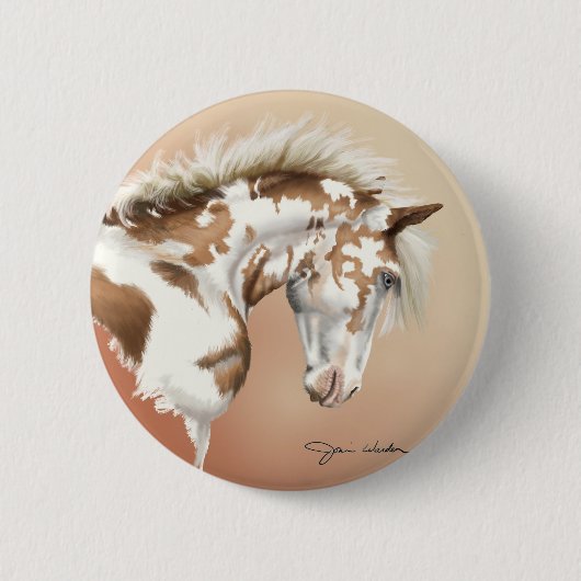 Mustang Wild Xtend Ronde Button 5,7 Cm (Voorkant)