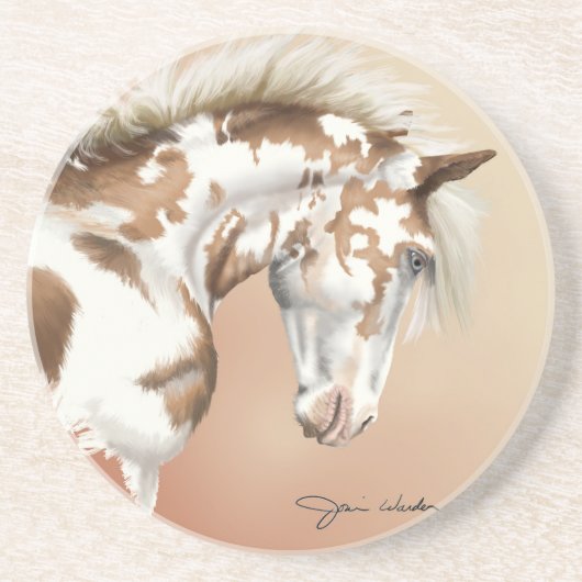 Mustang Wild Xtend Zandsteen Onderzetter (Voorkant)