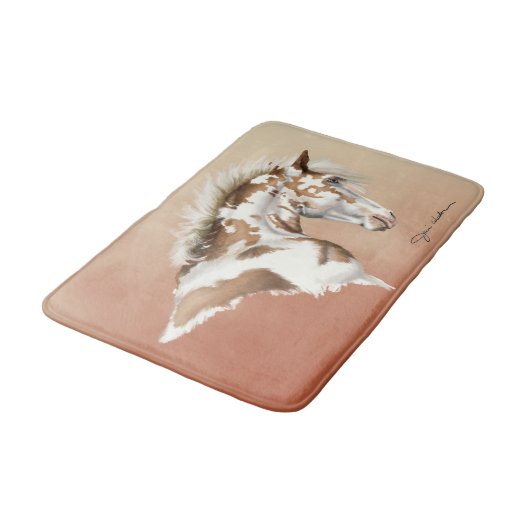 Mustang Wilde extra grote badmat (Gekanteld)