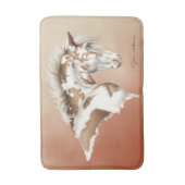 Mustang Wilde extra grote badmat (Voorkant Verticaal)