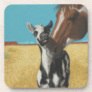 Mustang - wilde paarden onderzetter