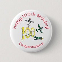 Mustangs 100th Birthday Badge