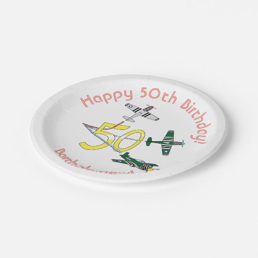 Mustangs 50th Birthday Paper Bord (Gekanteld)